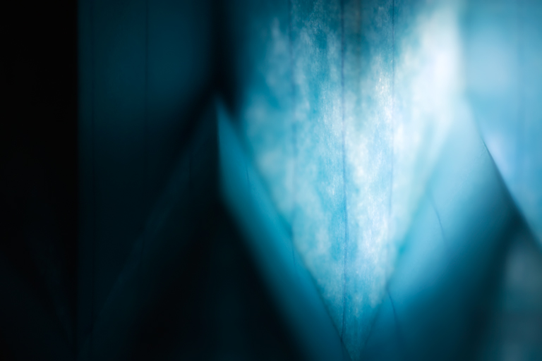 329 - Bleu a l'orange