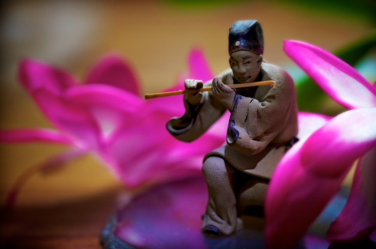 1253 - Flute and Flower