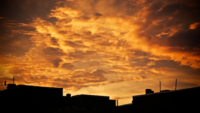 1370 - Neighborhood Sunset